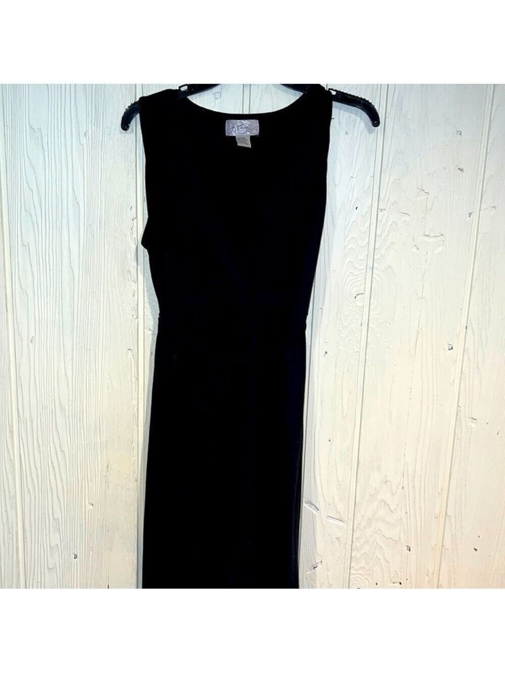 J Valdi Little Black Dress V Neck XL